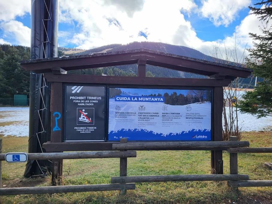 לה מולינה Apto A Pie De Pistas En La Molina מראה חיצוני תמונה